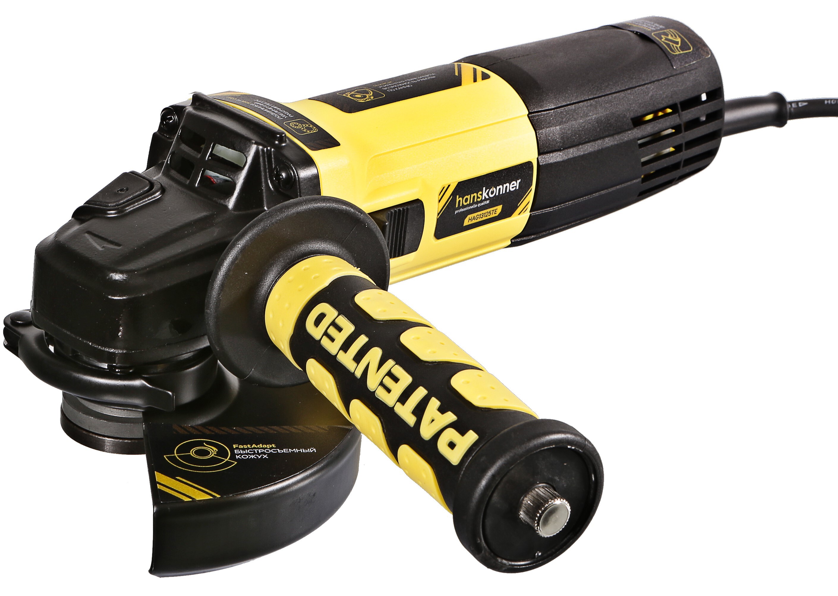 Углошлифовальная машина (УШМ) Hanskonner HAG13125TE 9965182 STDN-0061643