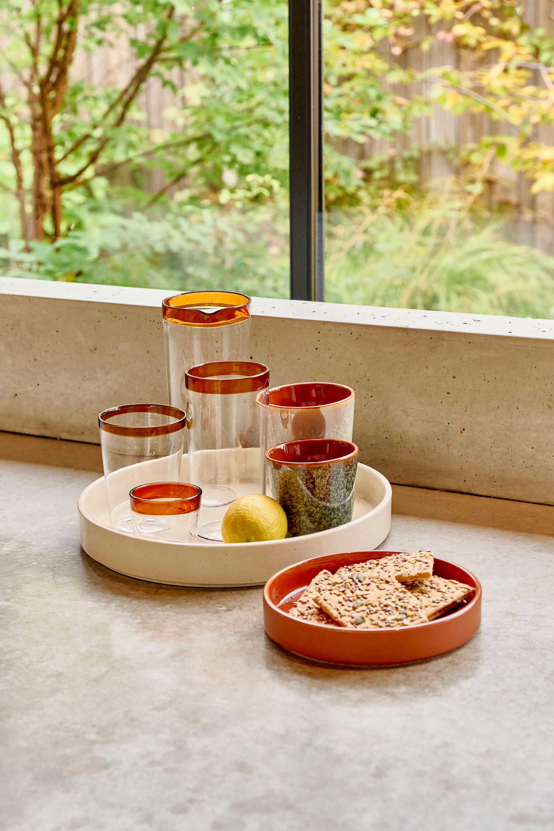 Фарфоровая тарелка с круглым дном POMAX Rasa ARCH-00102510 - Вид №9