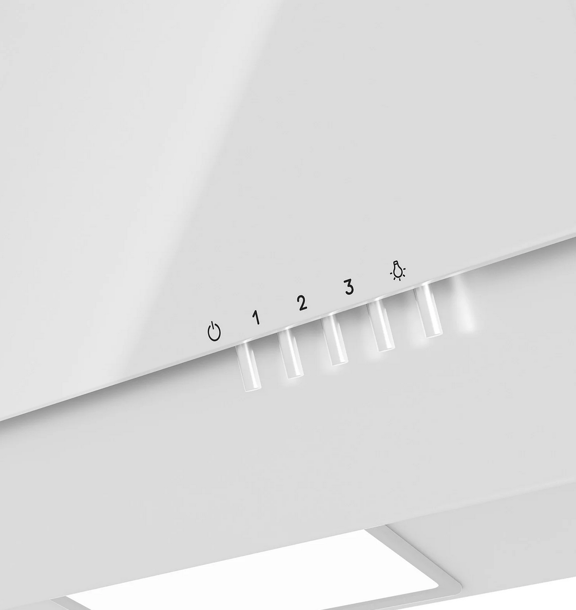 9055794 Вытяжка наклонная LEX Mera 600 белый/белый STDN-0014616 - Вид №2