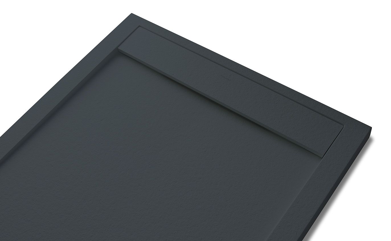 MCBATH Liceo Vulcano 160x90 прямоугольный антрацит sun-id-1959757 - Вид №2