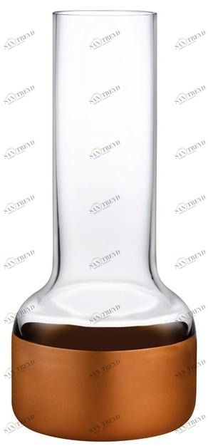 NUDE Хрустальная ваза на медном основании Contour sun-id-1477992