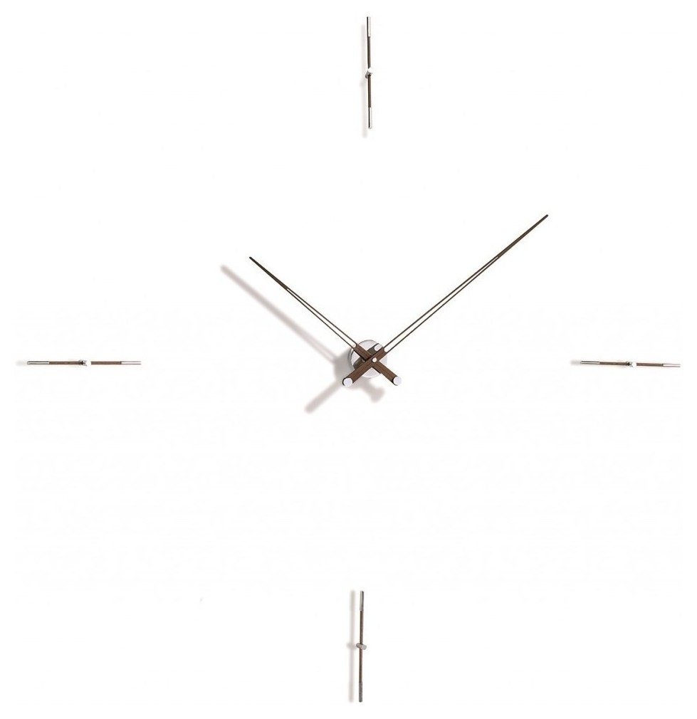 095606 Часы N 4 хром-венге 155 cm Nomon Merlin 