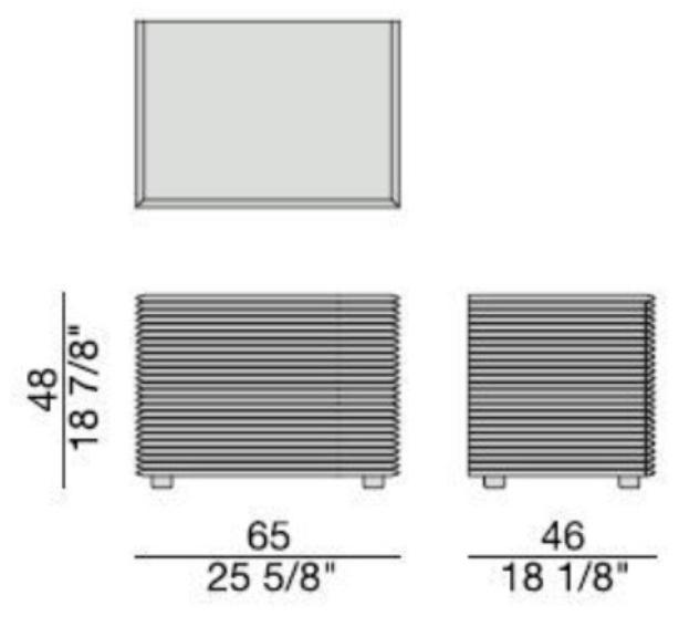 Porada Деревянная тумбочка с ящиками Iron sun-id-1360630 - Вид №1
