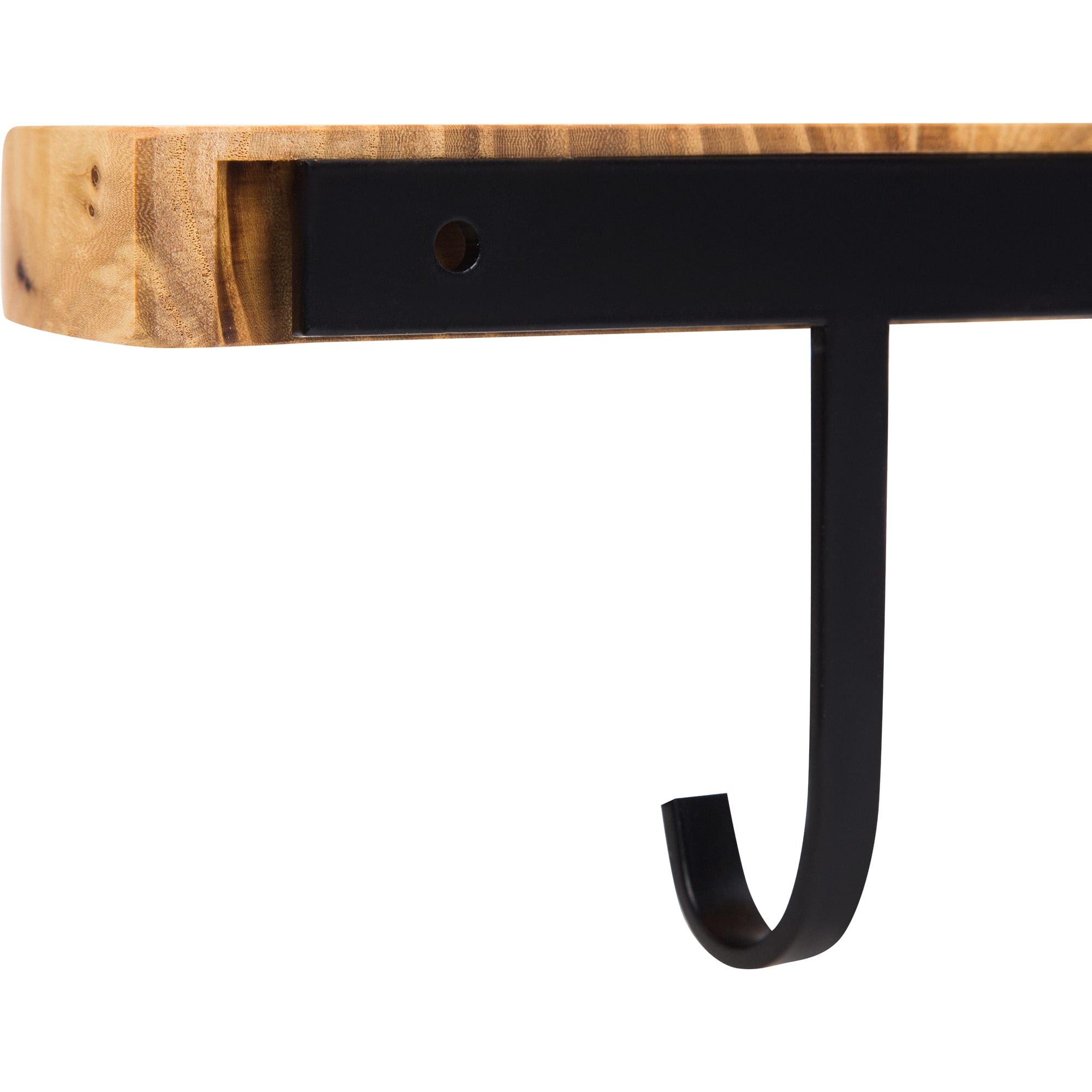 82255785 Полка угловая из массива карагача 20 см Santreyd  - Вид №1