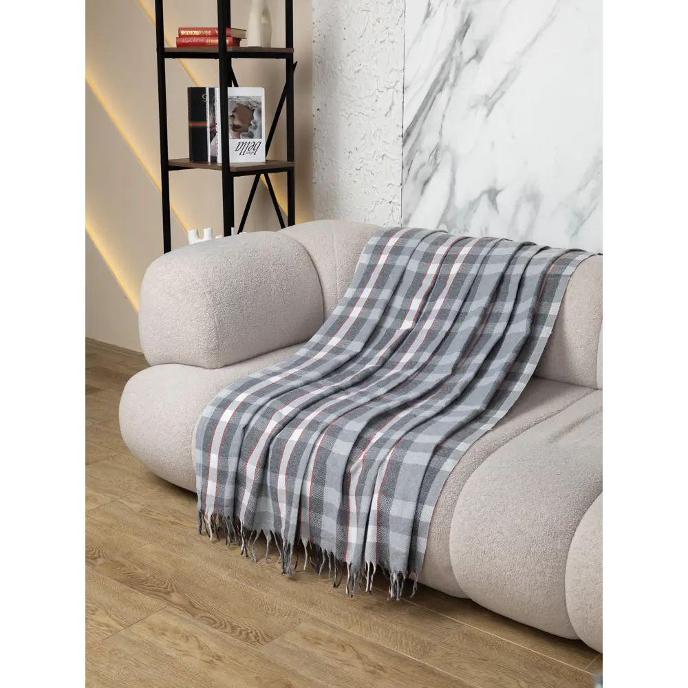 Плед Mine 101 140x200 см микрофибра цвет коричневый Santreyd STLM-2101765 - Вид №2