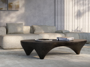 Журнальный столик из стекловолокна