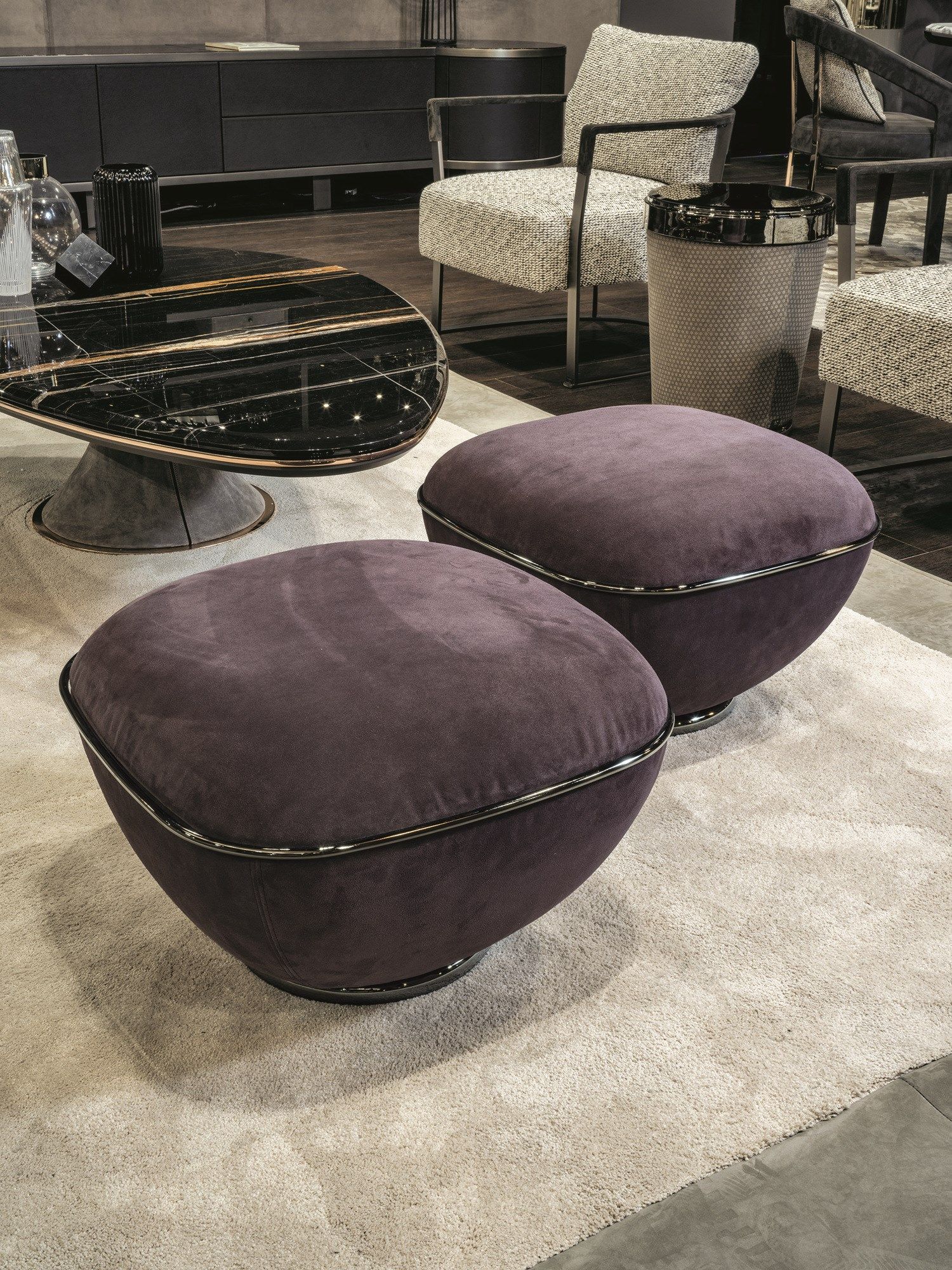 Мраморный журнальный столик для гостиной Longhi Loveluxe 2018-Illusion collection ARCH-00040614 - Вид №1