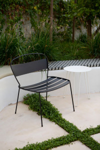 Стул для сада с порошковым покрытием