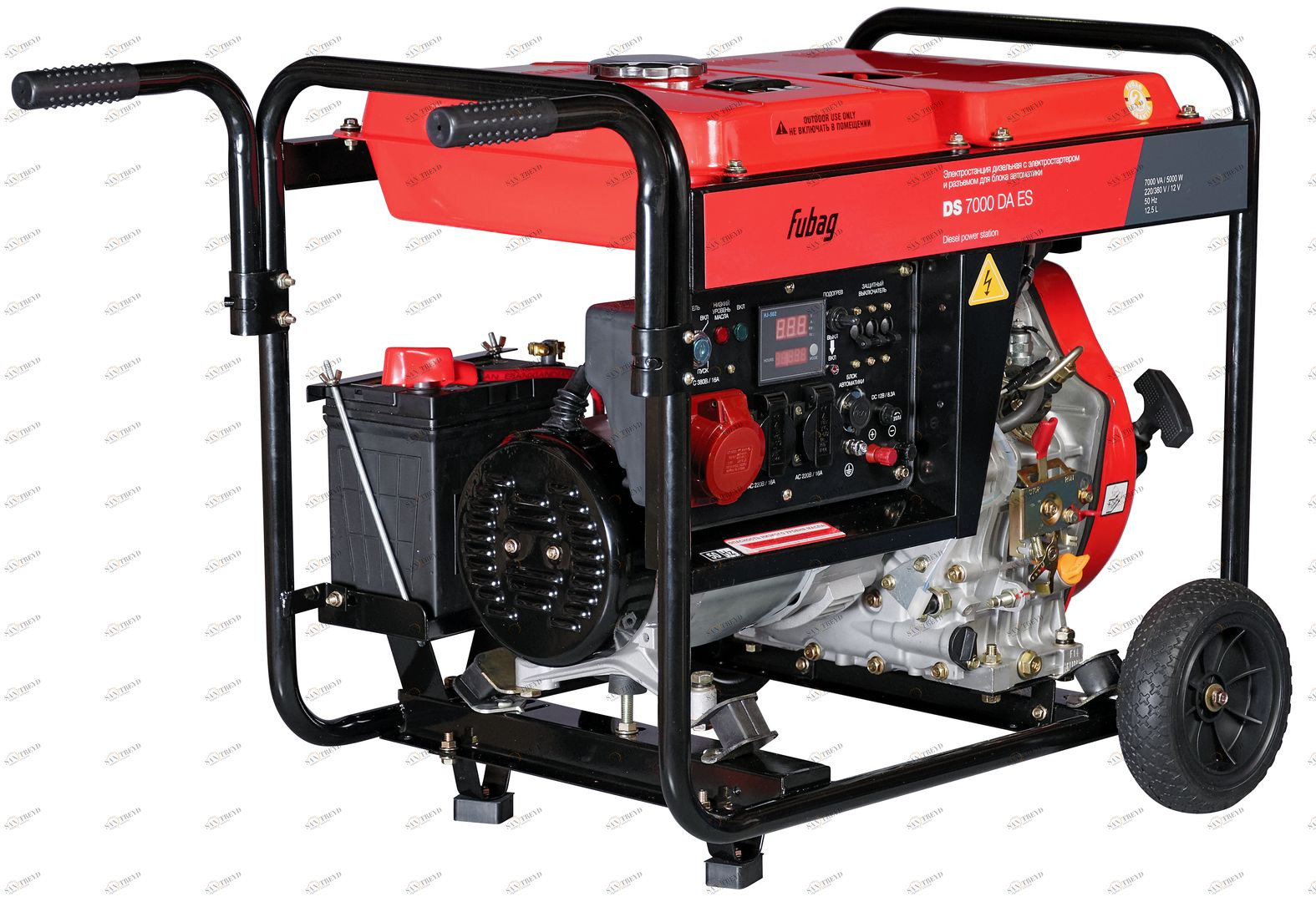 Дизельный генератор Fubag DS 7000 DA ES sun-id-1035035