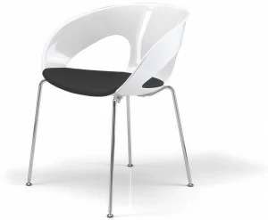 Kastel Стул из поликарбоната с открытой спинкой Krizia