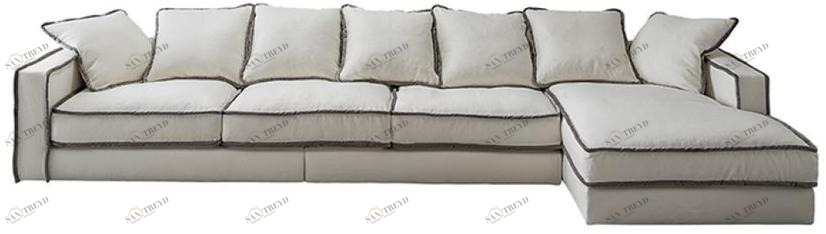 Casamilano Модульный тканевый диван Pillopipe sun-id-1430555