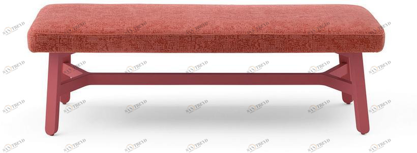 Billiani Скамейка из ткани Croissant sun-id-1375838