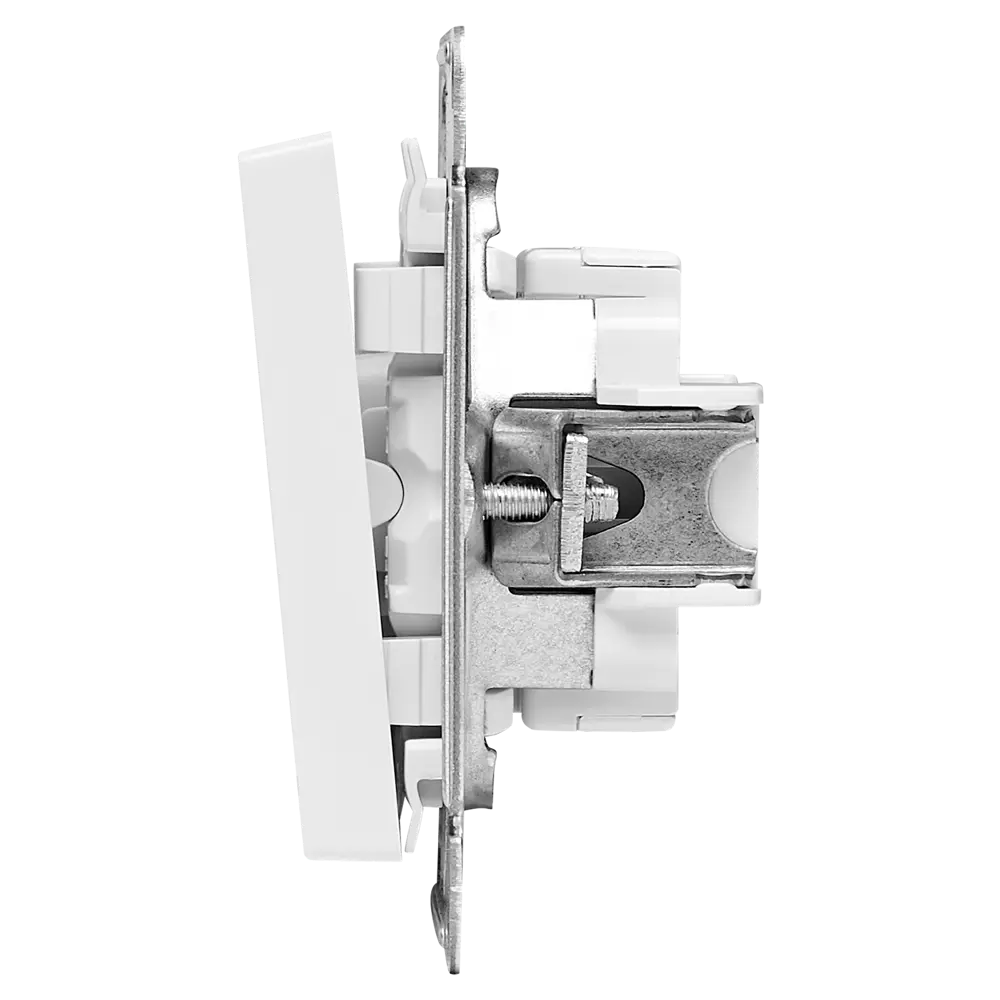 Переключатель перекрестный Systeme Electric Atlas Design 1 клавиша цвет белый AtlasDesign STLM-2073741 - Вид №3