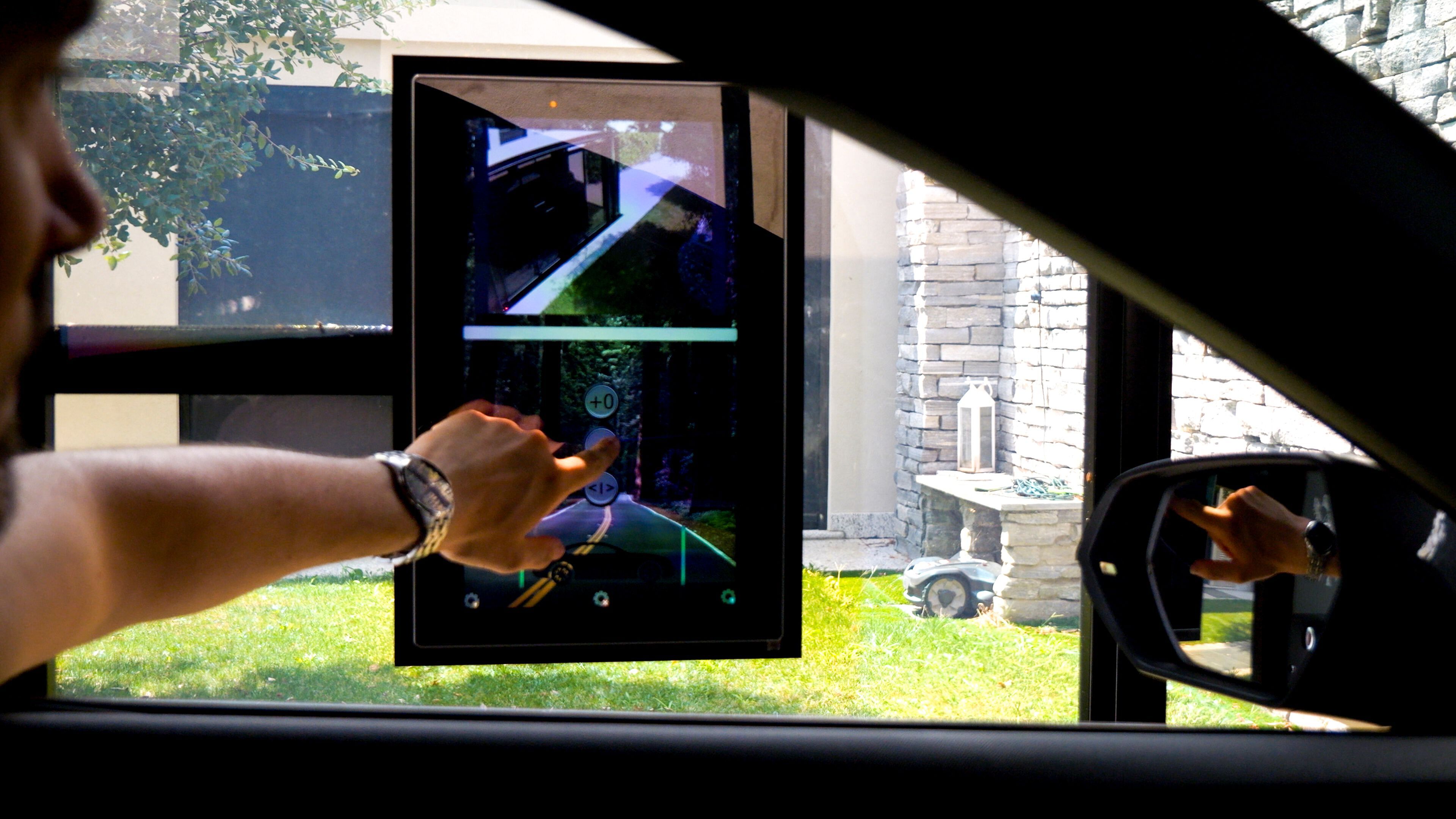 Автомобильный лифт с человеком на борту IDEALPARK ARCH-00143091 - Вид №2