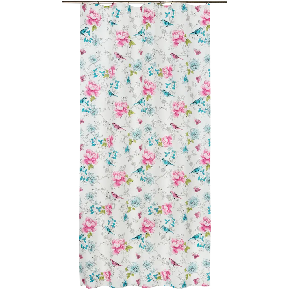 Штора на ленте «Эдем», 145х260 см, цвет красный ВАСИЛИСА STLM-2007034