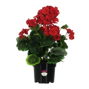 Искусственное растение Герань ø13 h37 см