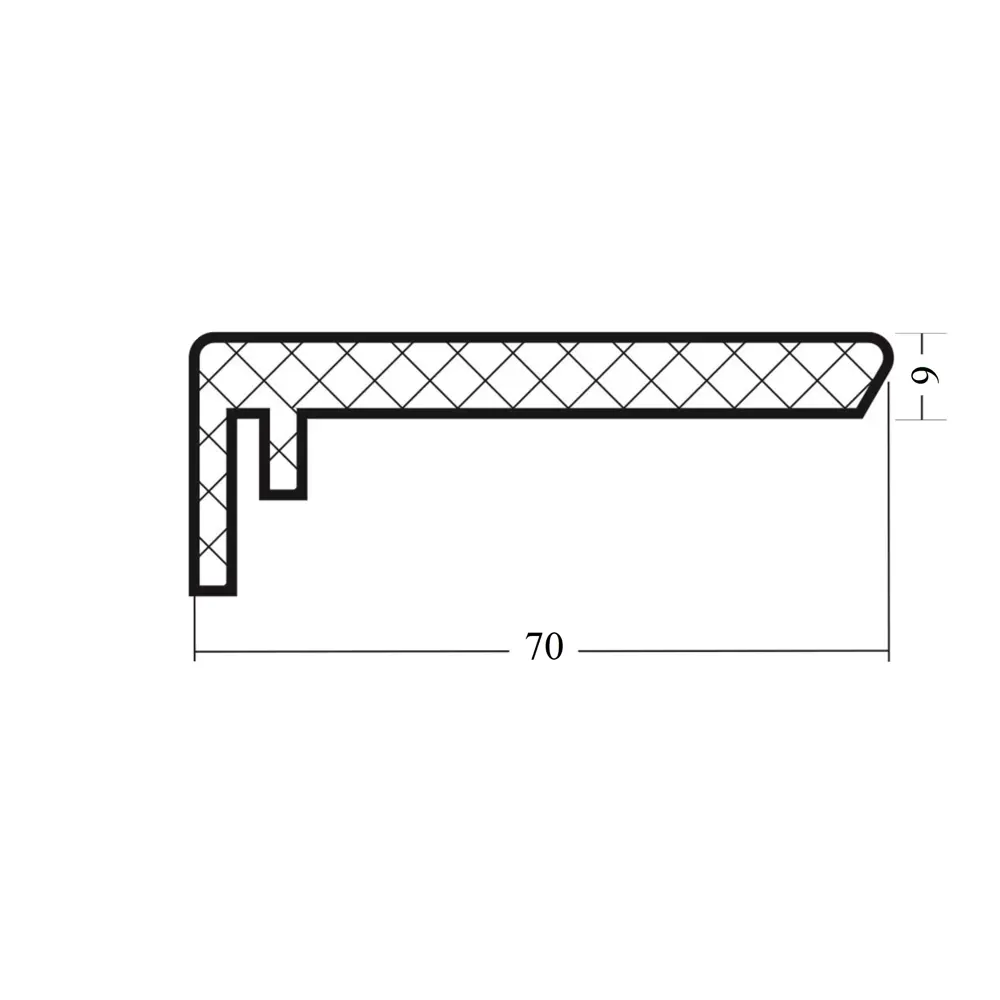 KAPELLI Телескопический наличник белый ПВХ для элегантного дверного проема 82907845 STLM-0895856 - Вид №3