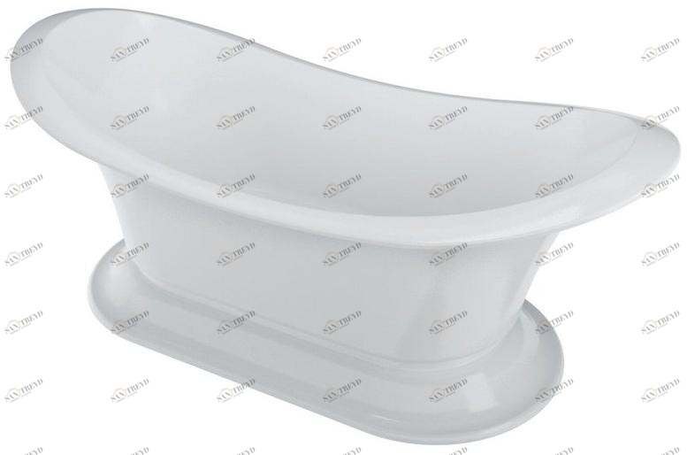 Olympia Ceramica Отдельностоящая овальная керамическая ванна Formosa 2.0 Vaforba01