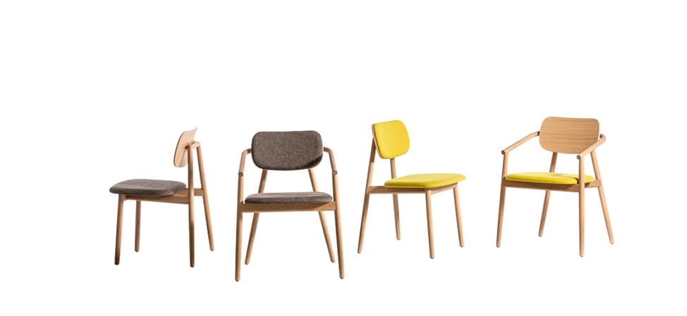 Стул из массива дерева со встроенной подушкой MOROSO Klara ARCH-00036218 - Вид №2