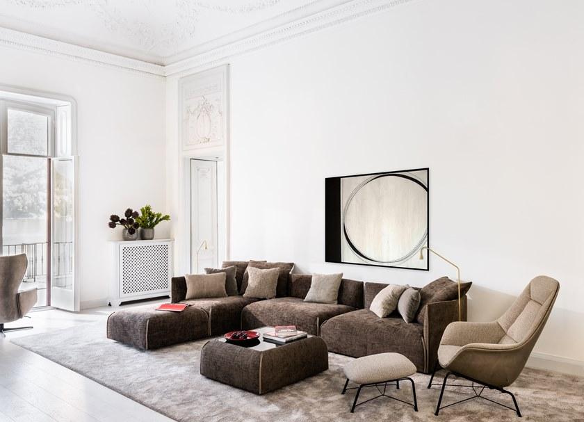 JORI Диван из ткани с шезлонгом sun-id-1385473 - Вид №2