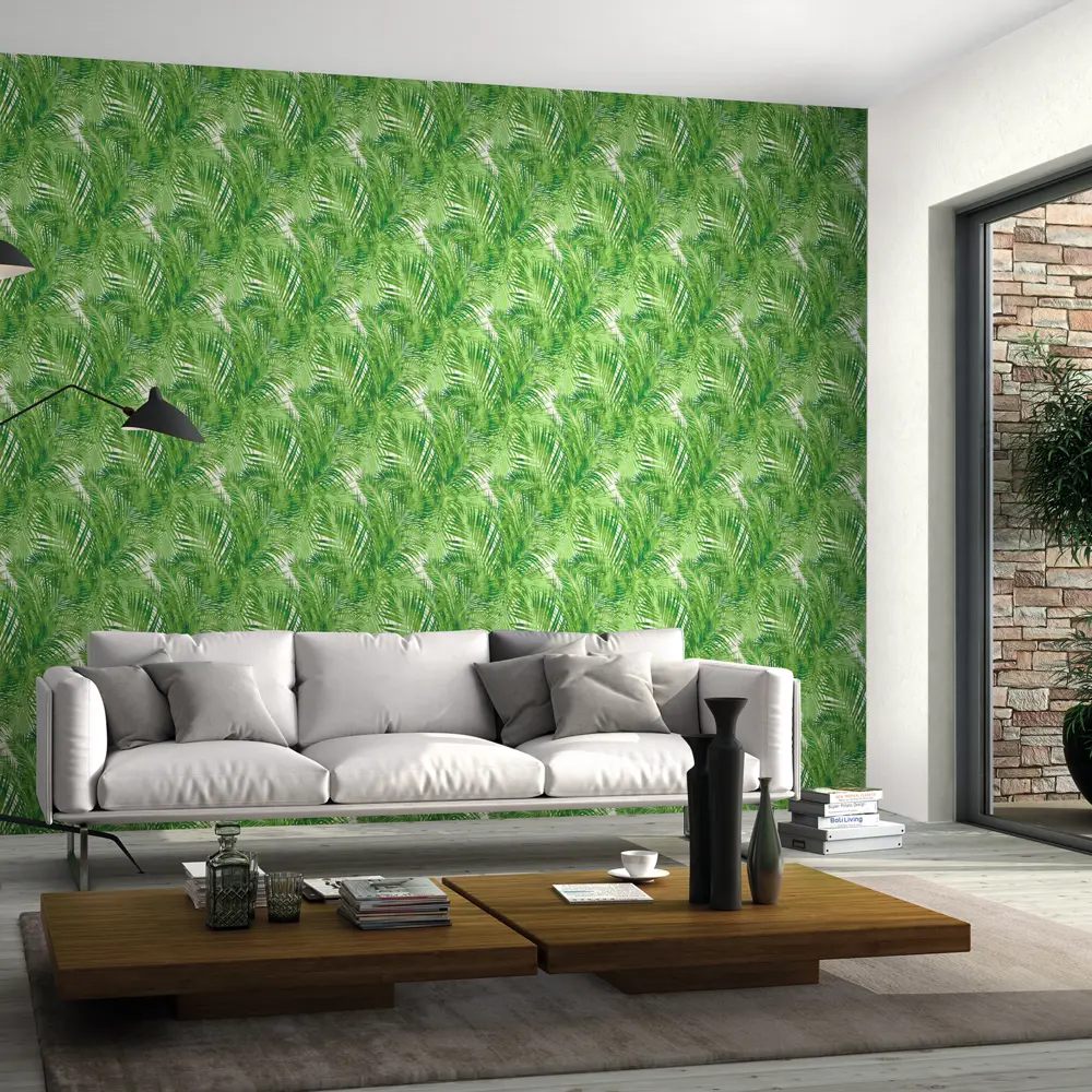 Обои флизелиновые Rasch Hotspot зелёные 0.53 м 805314 STLM-2153976 - Вид №3