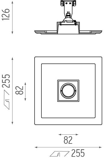 Flos Встраиваемый галогенный потолочный светильник Soft collection - in sun-id-1347025 - Вид №1