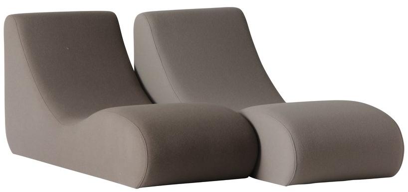 Verpan Шезлонг из мягкой ткани Welle sun-id-1427891 - Вид №1