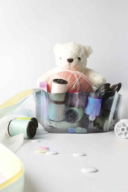 Органайзер Flow малый прозрачный Qualy QL10164CL - Вид №2