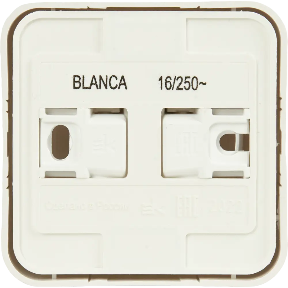 Розетка накладная Schneider Electric Blanca Компакт с заземлением цвет белый 86720936 STLM-2146223 SYSTEME ELECTRIC - Вид №3