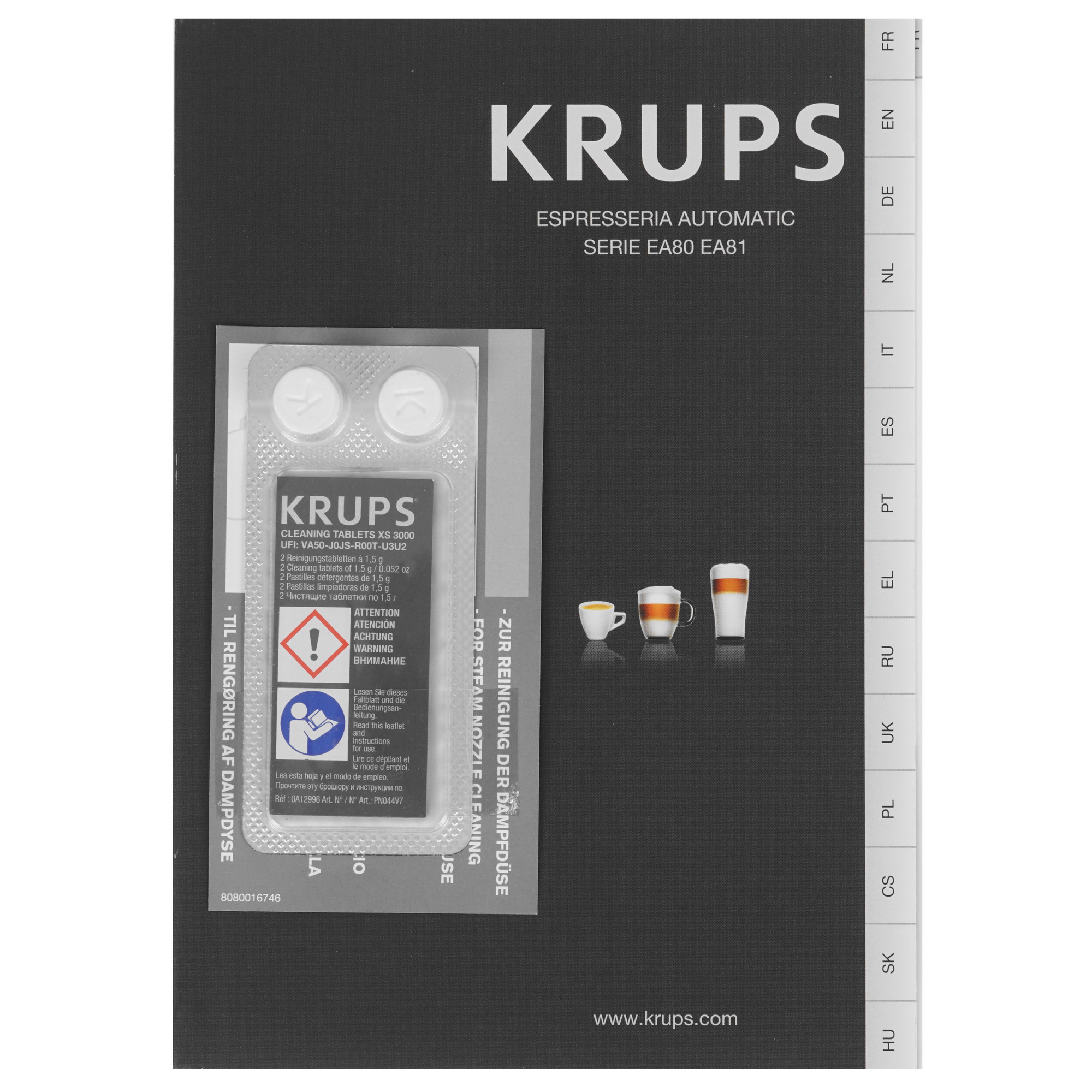 5430286 Кофемашина автоматическая Krups Essential EA810870 черный STDN-0021967 - Вид №7