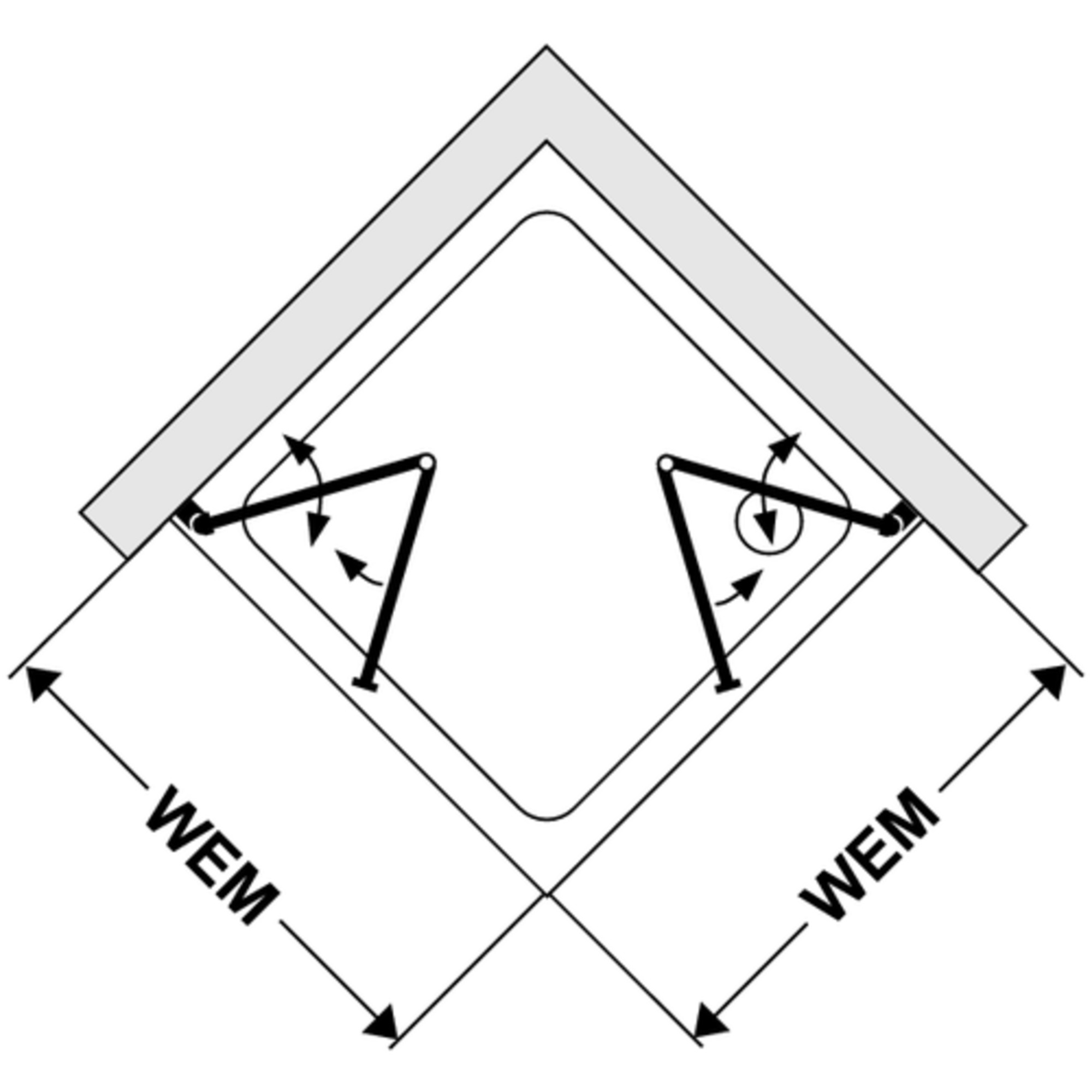 341.423020 Bella Vita Nova Collection душевая кабина Duscholux BellaVITA Nova 45797 - Вид №2