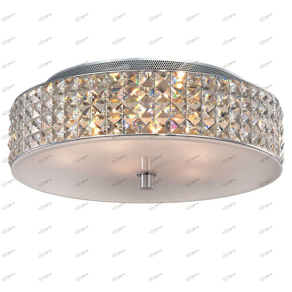 Потолочный светильник Ideal Lux Roma PL6 IDEAL LUX ДИЗАЙНЕРСКИЕ, ROMA 074050 Прозрачный;хром 
