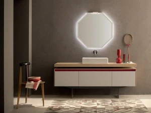 RAB Arredobagno Тумба под умывальник с ящиками Soul wood 28