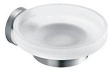 INDA® Настенная мыльница из матового стекла Inox A1411a - Вид №1