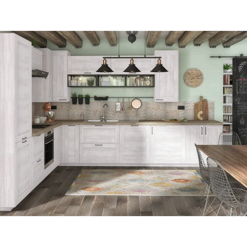 Угол для шкафа Delinia ID Фатеж 4x76.5 см ЛДСП цвет белый STLM-2186146 - Вид №8