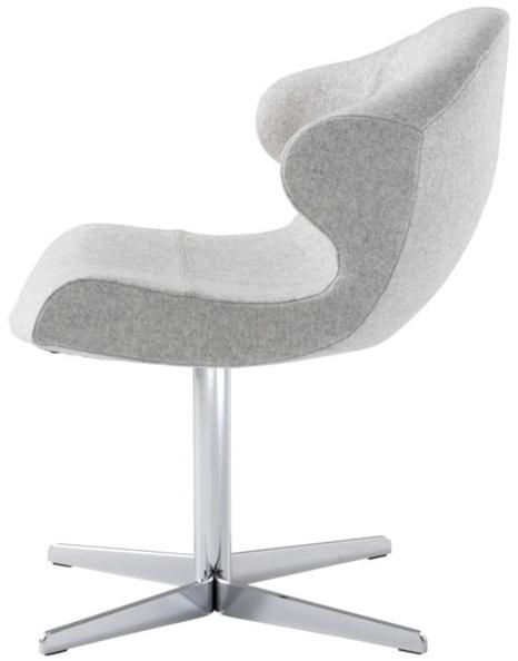 Ligne Roset 4-спицевый стул из ткани Alster 10260100-10260120 - Вид №2