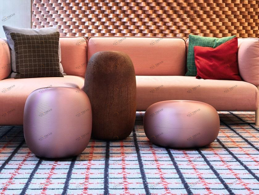 Myyour Круглый пуф из Poleasy® Pandora sun-id-1438035