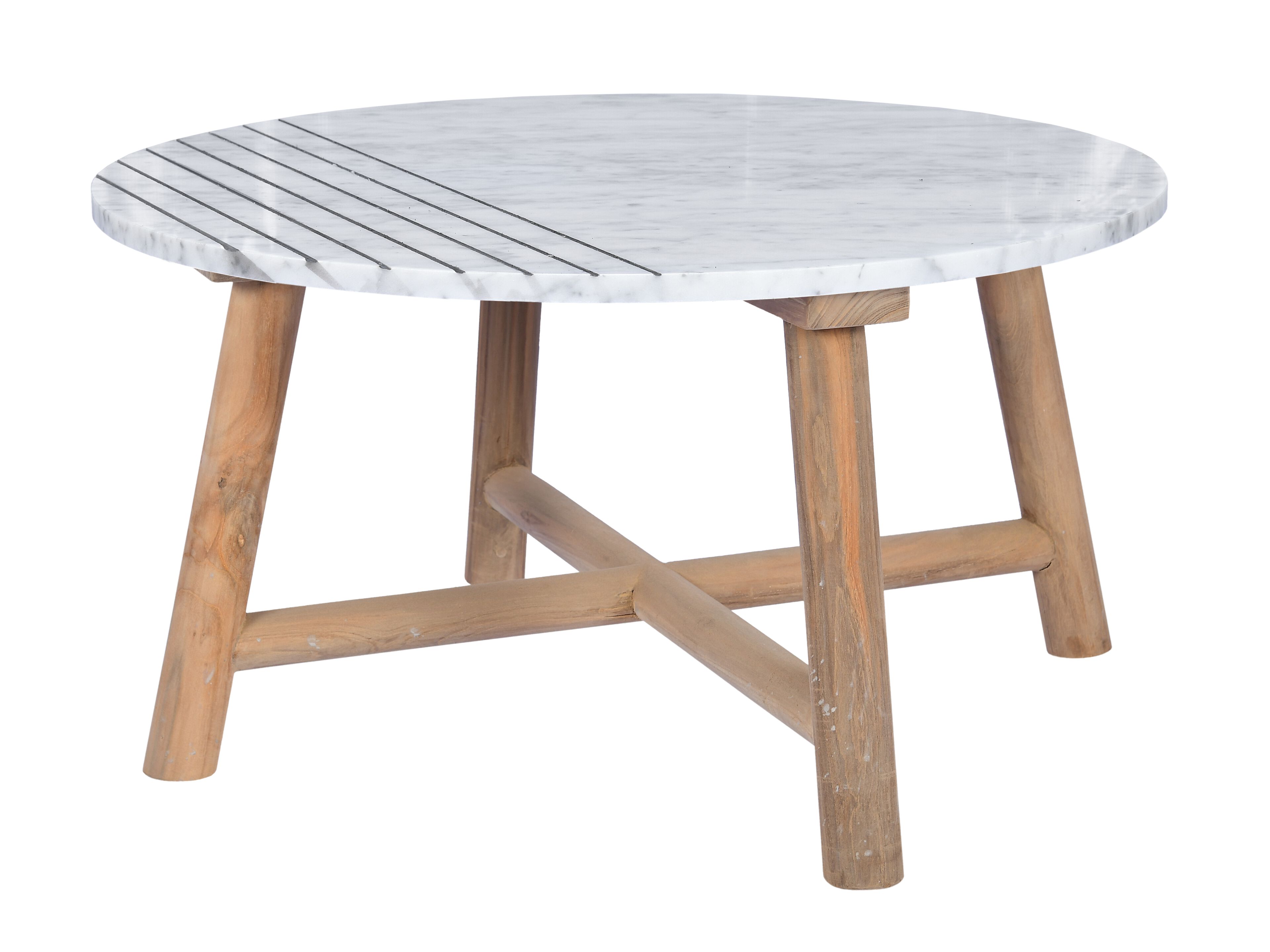 Мраморный круглый садовый столик cbdesign Убуд ARCH-00054729 - Вид №1