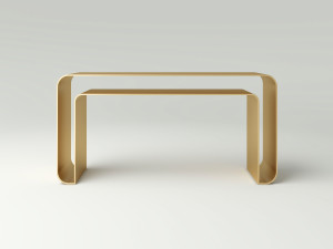 Металлическая консоль