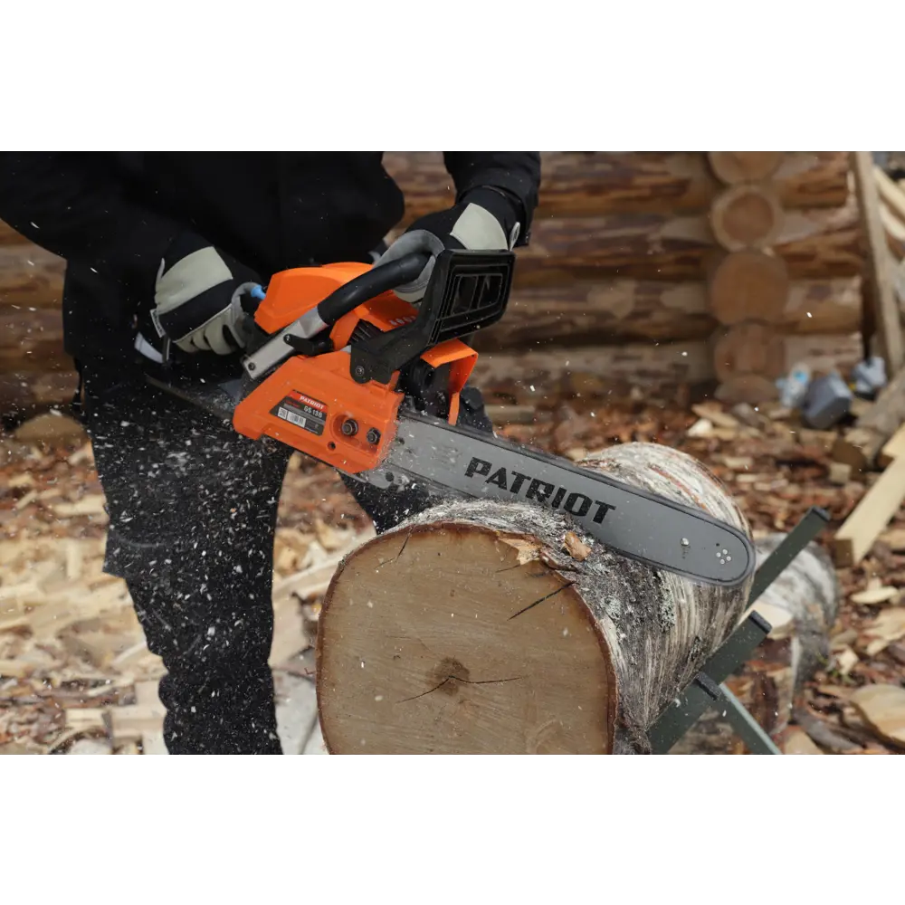 Бензопила PATRIOT GS 138 с системой легкого запуска и антивибрацией 18832307 STLM-0013068 - Вид №6