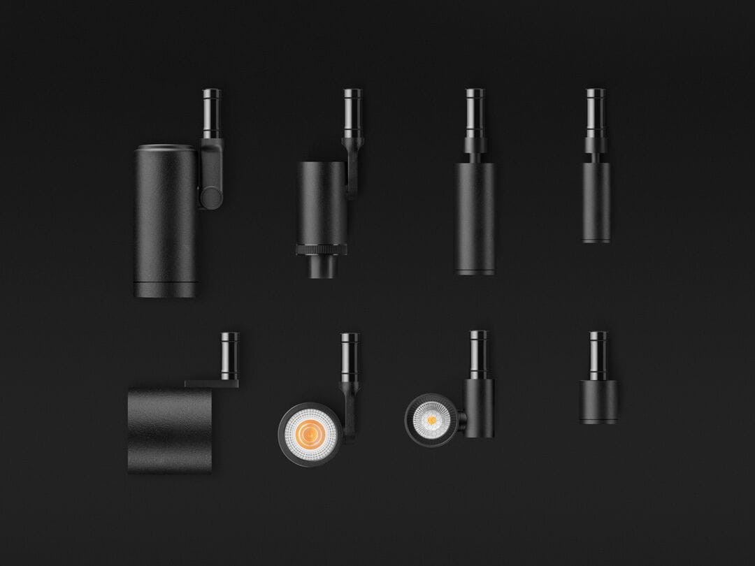 Регулируемый круглый алюминиевый светодиодный прожектор Arkoslight Magnetic 24V System ARCH-00035205 - Вид №10