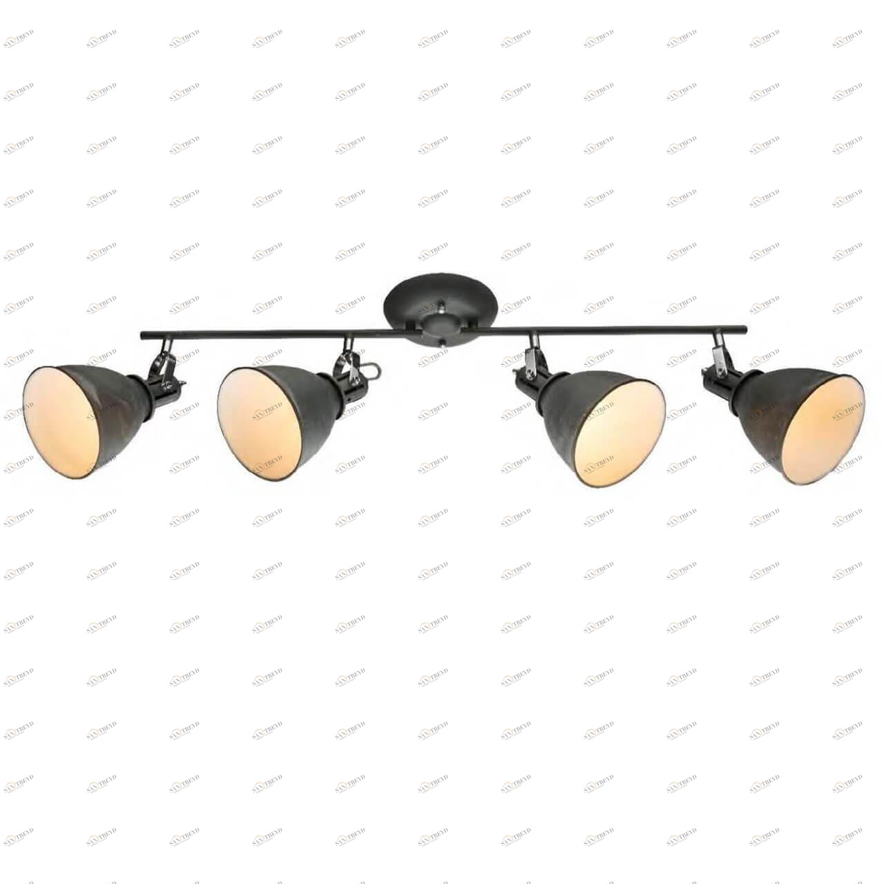 Спот потолочный черный Globo Jonas 4 54646-4 GLOBO JONAS 00-3891251 Черный Ceramica Globo 