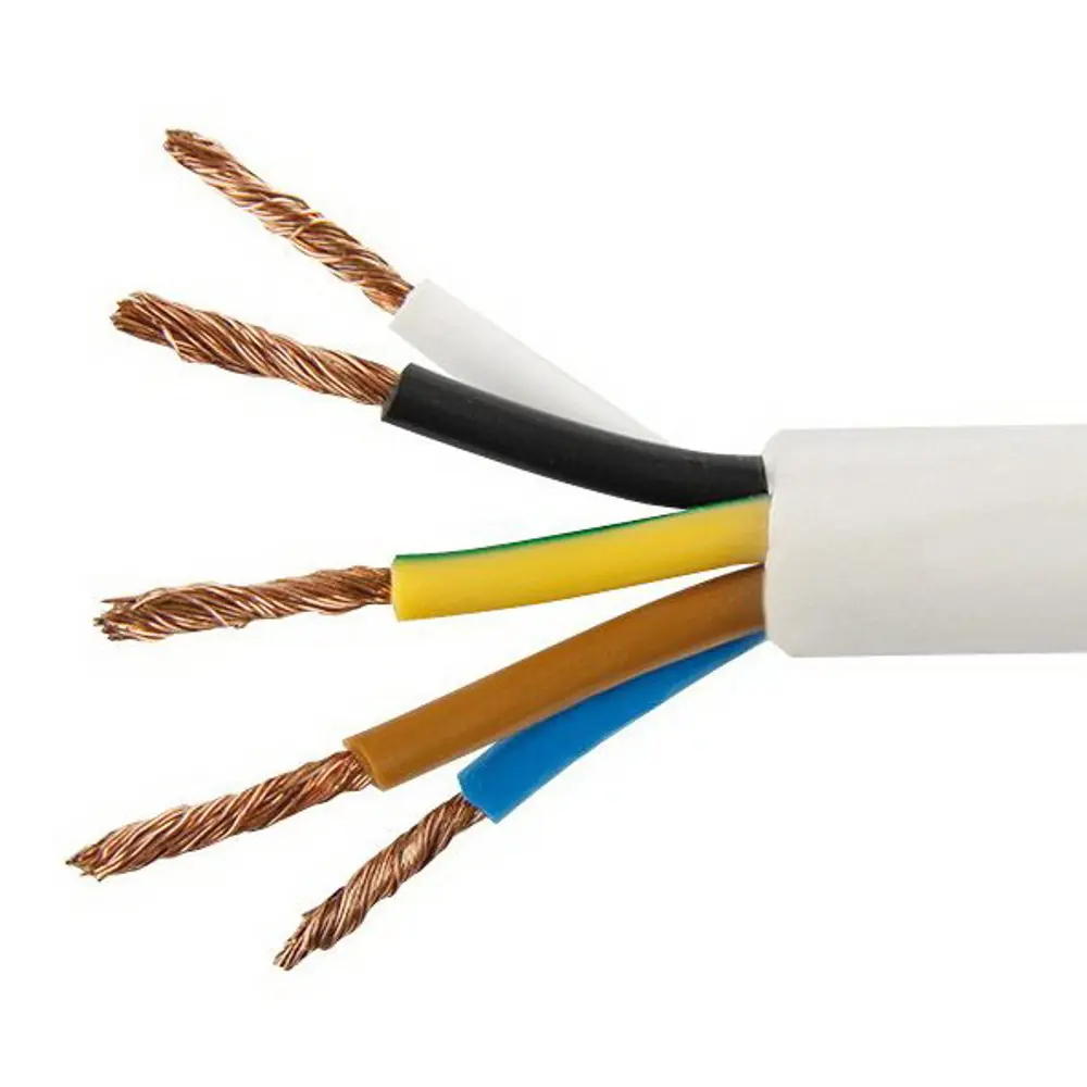 Кабель Альфакабель ПВС 5x6 для подключения электрооборудования 84493090 STLM-1110593 - Вид №1