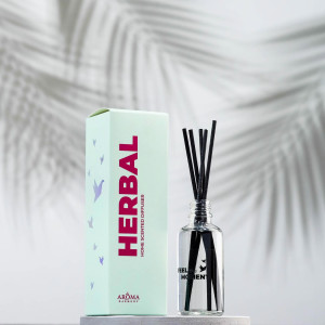 90638152 Диффузор ароматический "HERBAL" 50 мл белый чай STLM-0319719 AROMA HARMONY