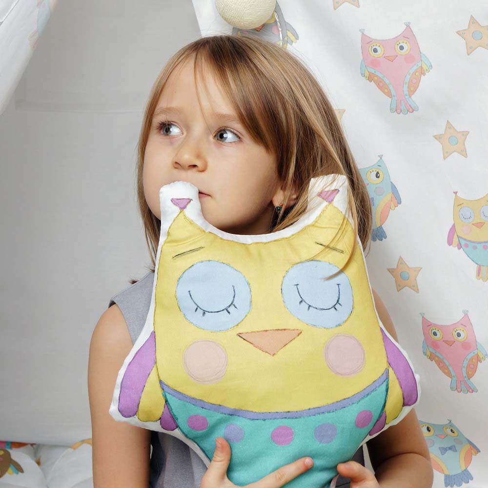 Вигвам для детей "Милые совята" VAMVIGVAM  281899 Белый;бежевый Santreyd  - Вид №6