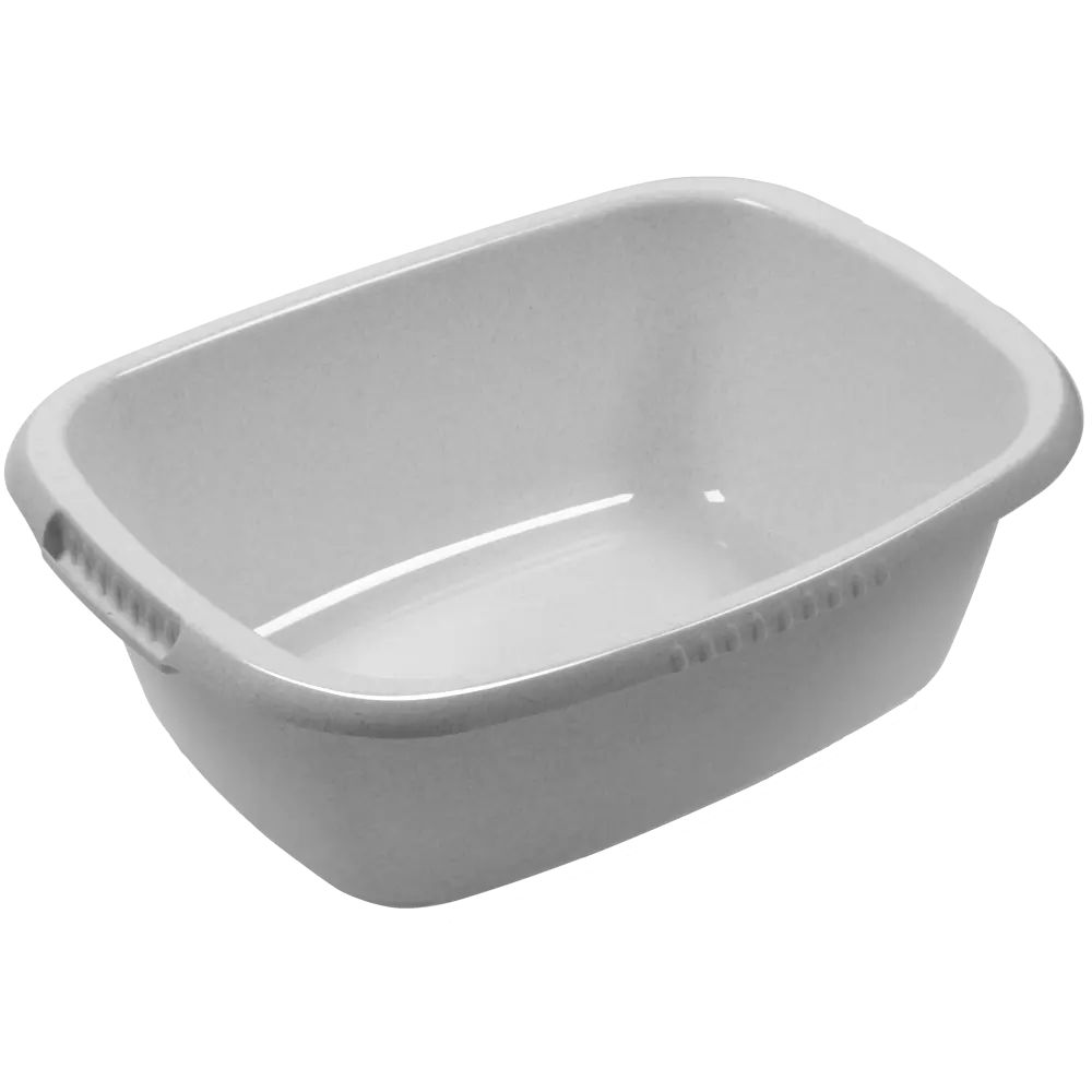 Таз овальный «Водолей» 24 л пластик цвет мрамор MARTIKA STLM-2135354