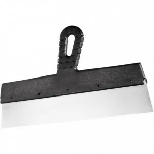 Шпатель фасадный из нержавеющей стали 450мм с пластмассовой ручкой СИБРТЕХ