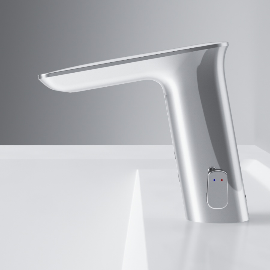 F50A02300 Inspire V2.0 смеситель для умывальника сенсорный хром шт. AM.PM Inspire 2.0  - Вид №2