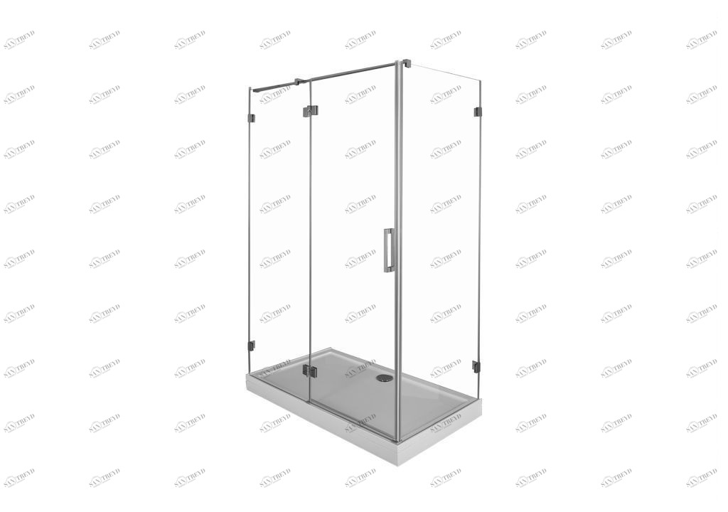 Душевой уголок Aquanet Beta NWD1231 150x80 R, прозрачное стекло 00185427