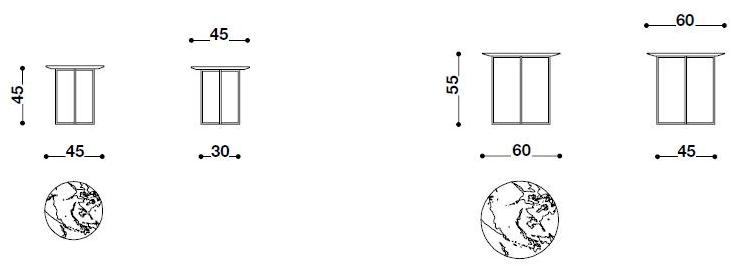 Désirée divani Журнальный столик из мрамора для гостиной sun-id-1468340 - Вид №18